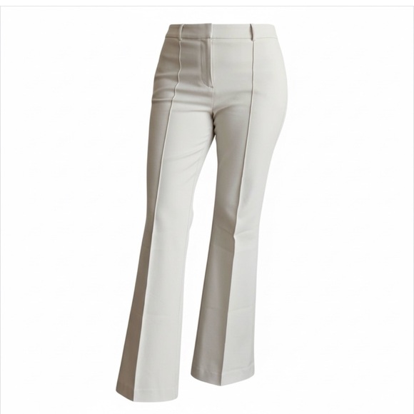 LOFT Pants - LOFT Cream High-Rise Wide-Leg Pants